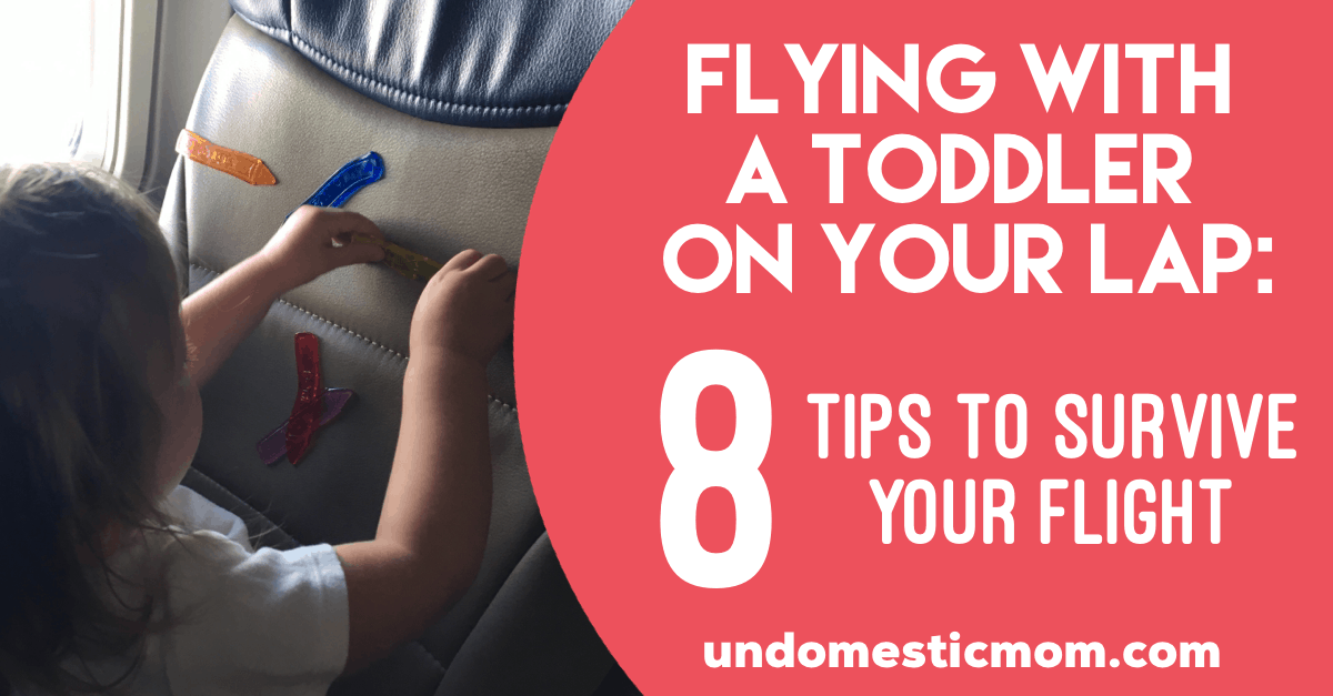 Eight Survival Tips For Flying With A Toddler - Undomestic Mom