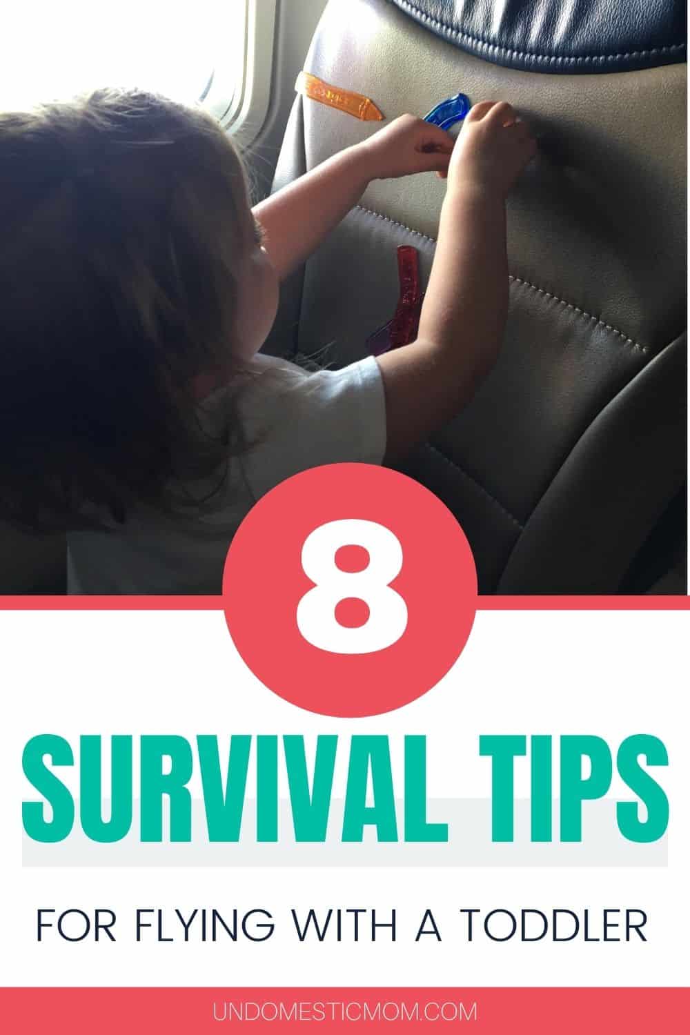 Eight Survival Tips For Flying With A Toddler - Undomestic Mom