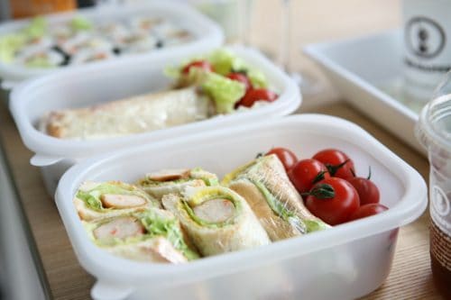 Easy Lunch Meal Planning: Sandwich and wraps packed up