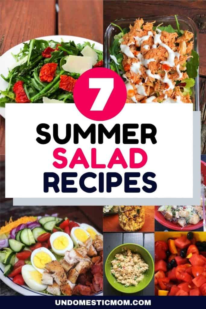 7 Summer Salads That Are Easy and Refreshing - Undomestic Mom